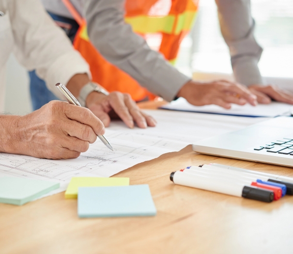 Correcting Blueprint Image